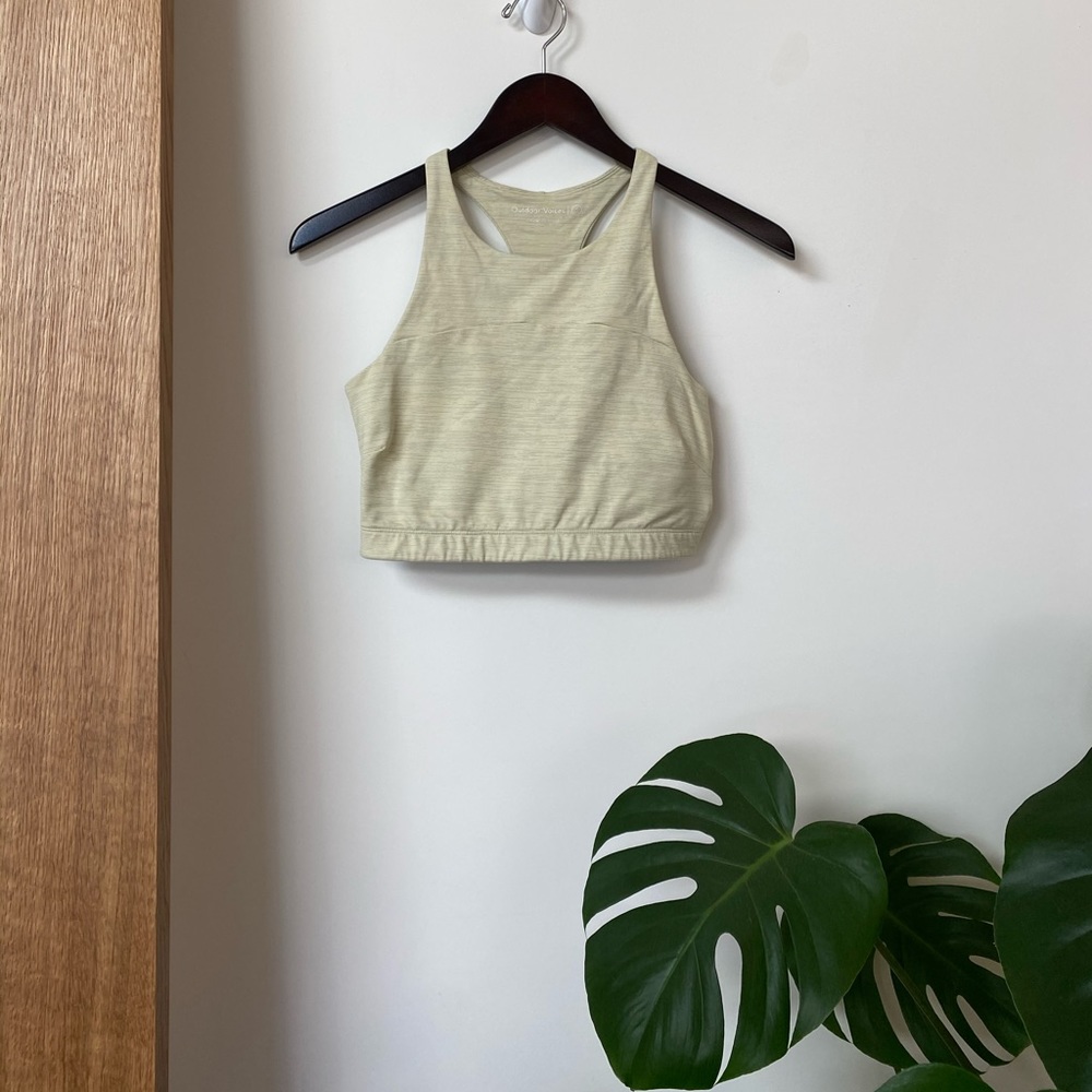 Outdoor Voices tech sweat crop